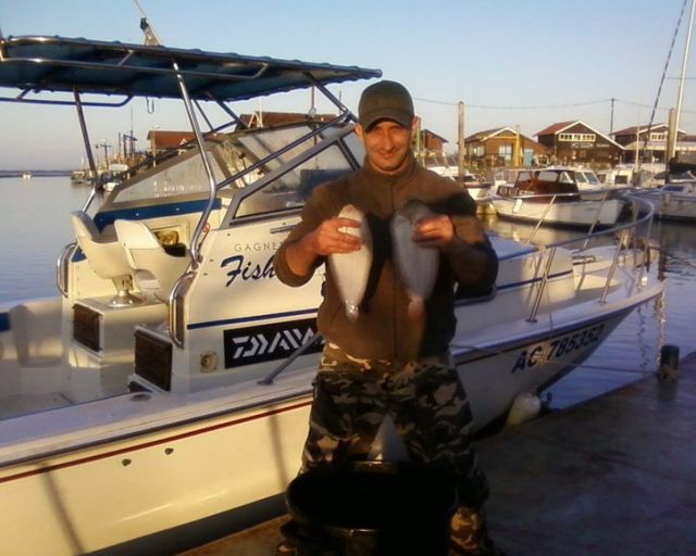 2 peces por pescador 